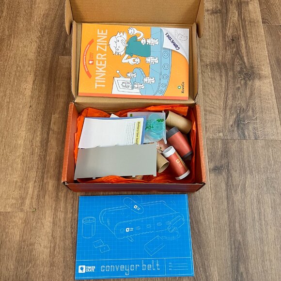 NEW KiwiCo Conveyor Belt Tinker STEAM Crate age 9+ - Picture 2 of 8